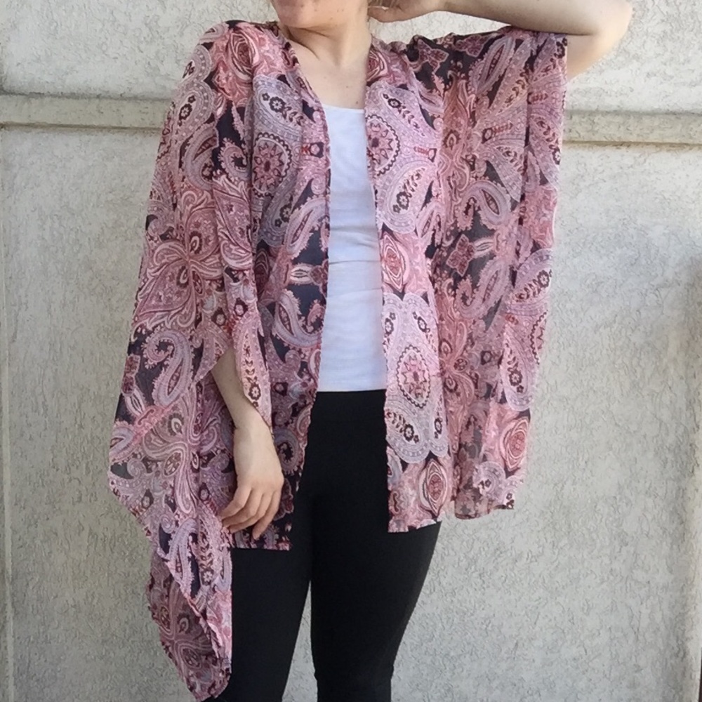 EUC eyeshadow kimono-style top - Picture 9 of 9